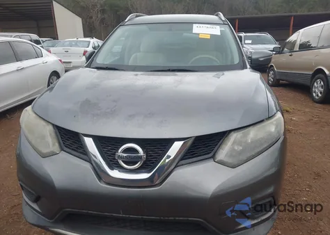 2015 Nissan Rogue Sv из США, поврежденный, VIN KNMAT2MT8FP533063